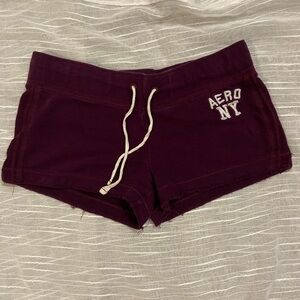 Aeropostale Women's Dark Purple shorts
